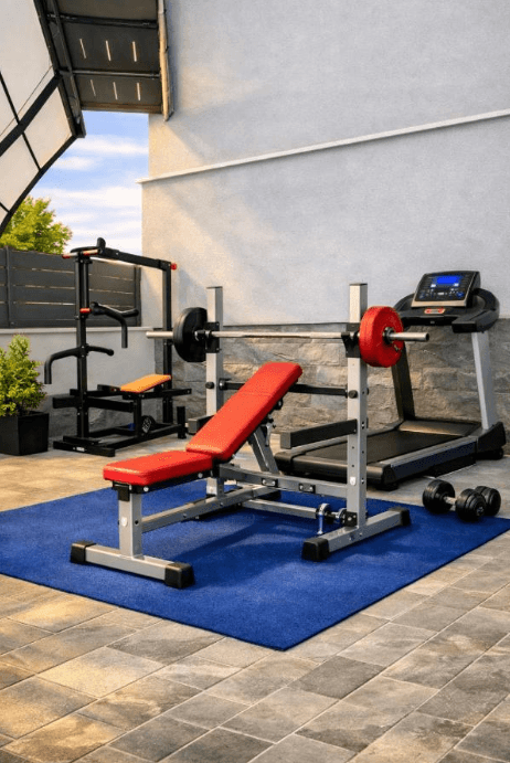 Angolo fitness della struttura