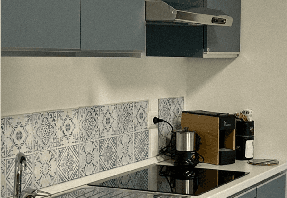 Cucina dell'appartamento Domi
