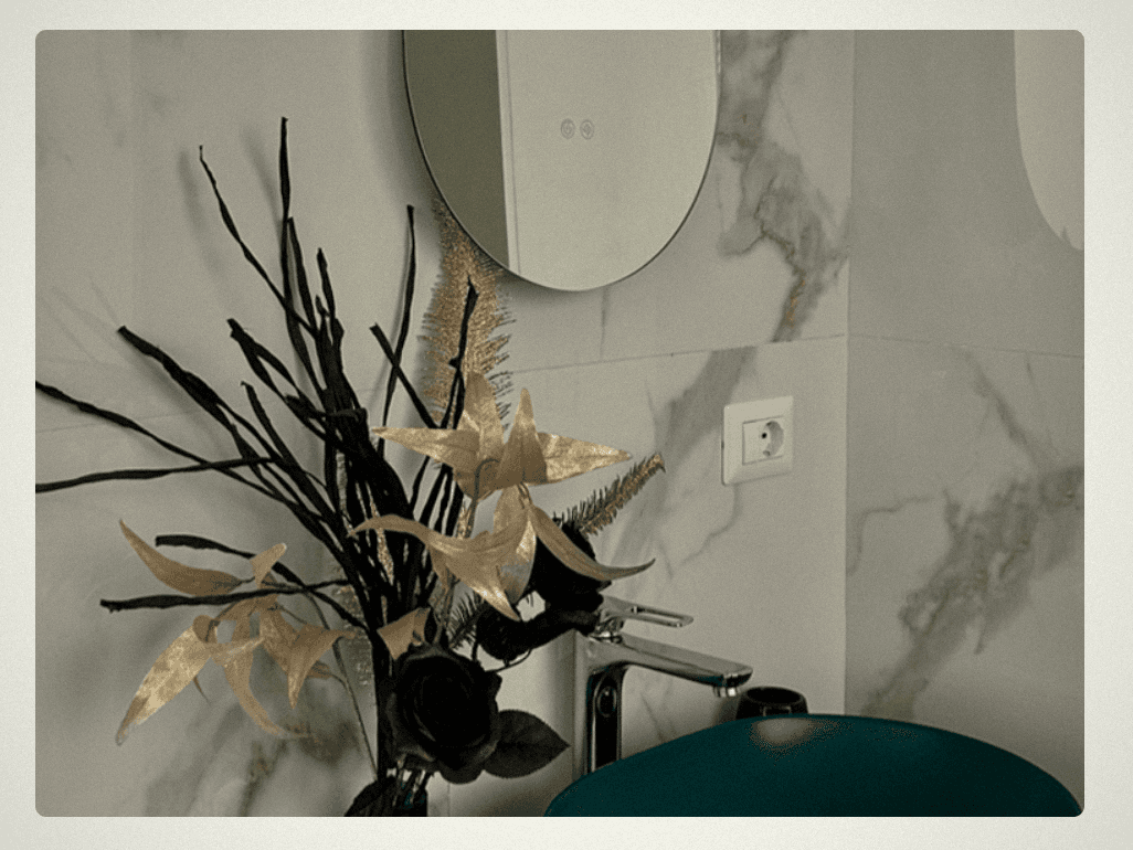 Dettaglio bagno della Suite Francy